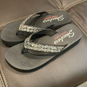 Skechers Women’s Flip Flops- Black